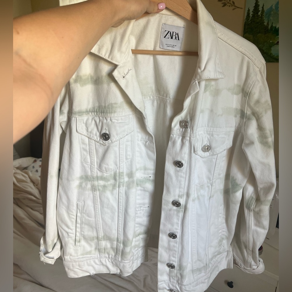 Zara jeans jacket size S